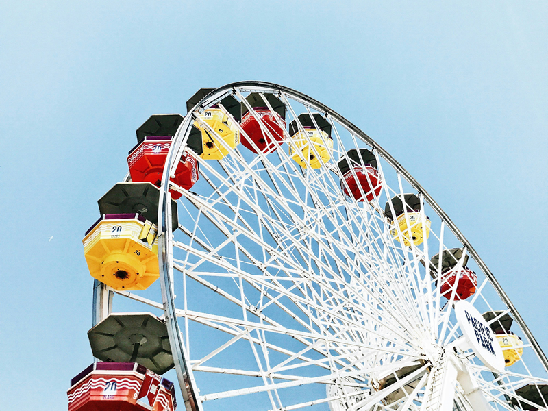 Carnival rides at Camarillo Fiesta & Street Fair
